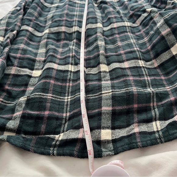 Madewell Flannel Classic Ex-Boyfriend Shirt in Baywood Plaid Green Lane Small - Picture 12 of 13